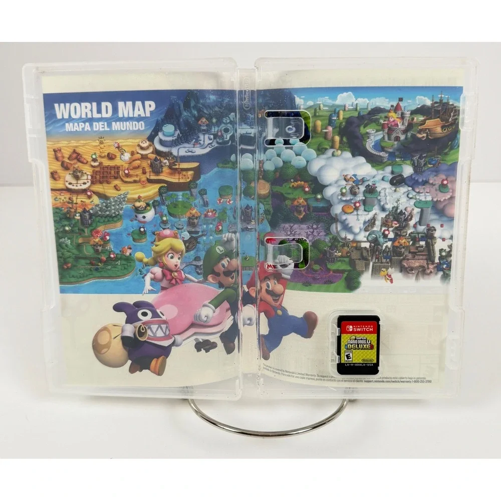 New Super Mario Bros U Deluxe Nitendo Switch Game Tested